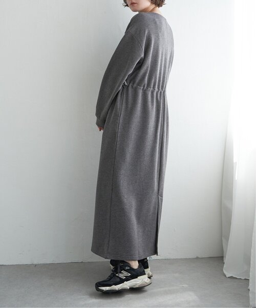 notch. ワンピース 裏毛ドロストデザインワンピース : ZOZOTOWN Yahoo