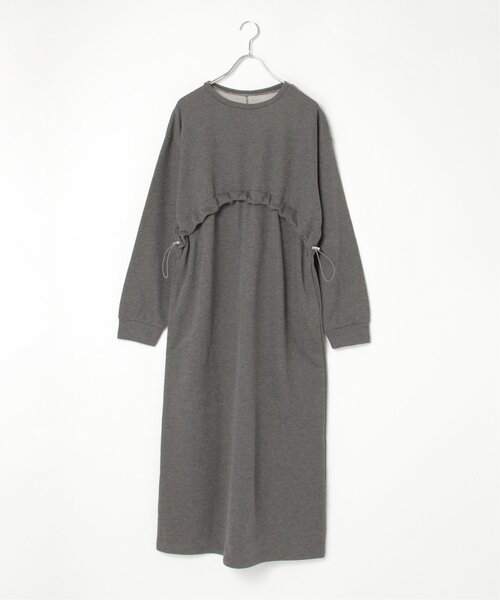 notch. ワンピース 裏毛ドロストデザインワンピース : ZOZOTOWN Yahoo