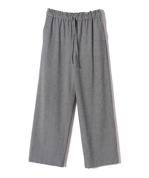 SHIPS（シップス） パンツ 「手洗い可能」両面起毛 ドロスト パンツ