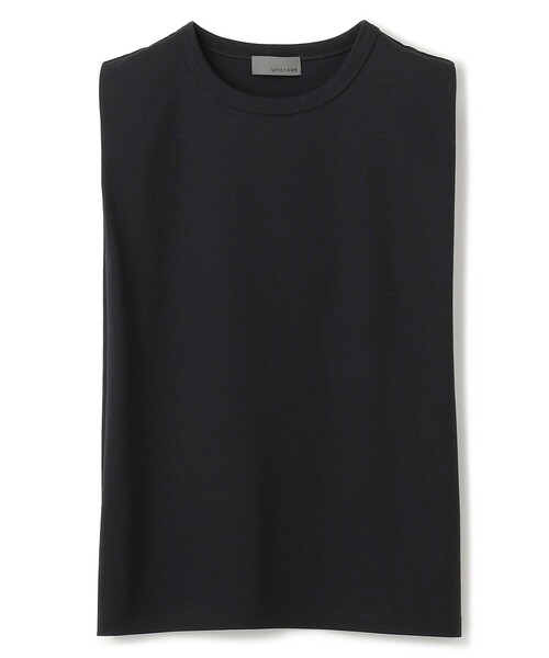 tシャツ ダブルフェイスジャージー ノースリーブカットソー レディース uncrave tシャツ ダブルフェイスジャージー ノースリーブ