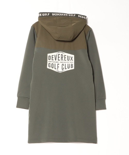 ゴルフ メンズ DEVEREUX ボア ジャケット 長袖 アウター（カーキ
