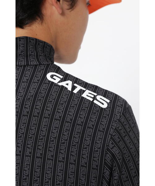 PEARLY GATES - PEARLY GATESパーリーゲイツ長袖ベア天竺ハイネックカットソー PEARLY GATES tシャツ 「PEARLY GATES」ベア天竺長袖ハイネック