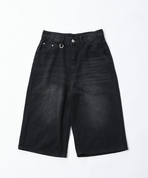 パンツ Rerun1 - washed wide buggy short pants Rerun1 - washed wide buggy short pants - メルカリ