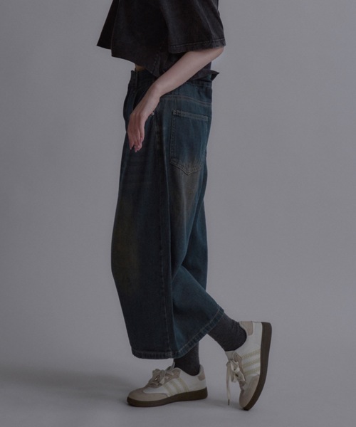 old billabong バギー デニム ショーツ w32 oldsurf セール】【ユニセックス】Vintage Buggy Denim Shorts