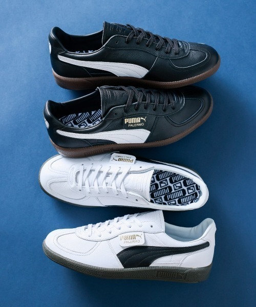 【限定価格】PUMA PALERMO MIJ FUJIEDA パレルモ PUMA（プーマ） スニーカー PUMA PALERMO LTH MIJ（プーマ パレルモ