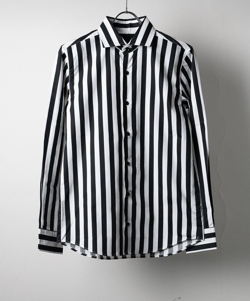 garsonwave（ギャルソンウェーブ） シャツ 日本製 ホリゾンタル カラー