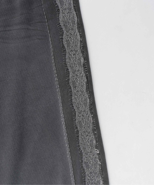 MAISON SPECIAL スウェットパンツ ジャージ Lace Material Line