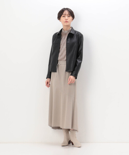 K.T KIYOKO TAKASE レザージャケット K.T KIYOKO TAKASE レザージャケット ライダース 合成皮革