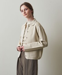 ＜Steven Alan＞ウール フォックス ミックス ショート カーディガン Steven Alan＞ウール フォックス ミックス ショート カーディガン