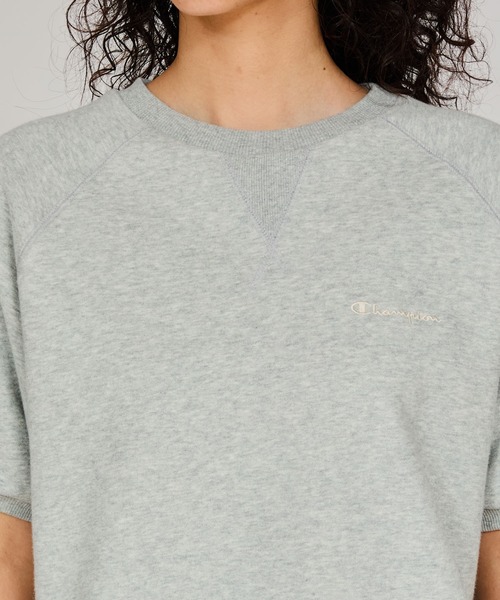 tシャツ 「champion」ワンポイントショートスリーブスウェット レディース Champion tシャツ 「Champion/チャンピオン」レディース