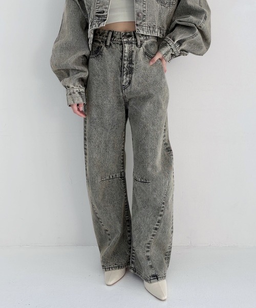 Heather ジーンズ デニム デニムパンツ Denim Curve Pants2