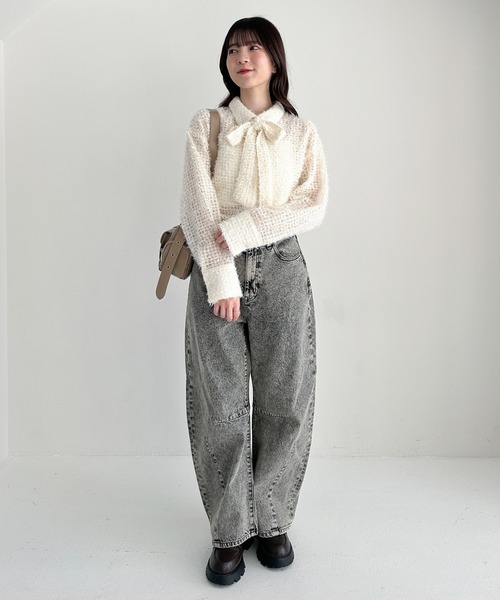 Heather ジーンズ デニム デニムパンツ Denim Curve Pants2