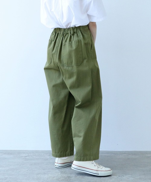 非売品 PAR ICI（パーリッシィ）の「チノ後ろゴム タックパンツ