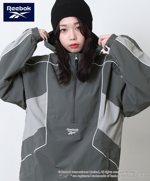 Reebok ブルゾン ジャンバー 「REEBOK」 パイピング ライン入り