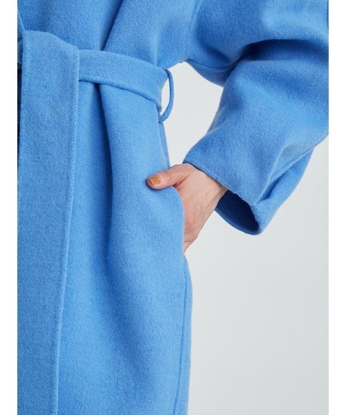 「Mila Owen」 ノーカラーコート 1 ベージュ レディース_画像5