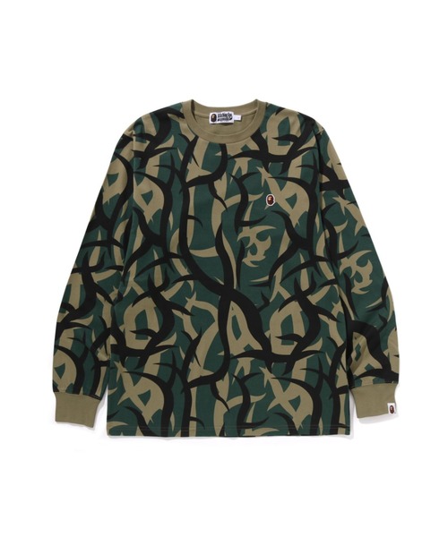 A BATHING APE（アベイシングエイプ） tシャツ TRIAL CAMO ONE POINT