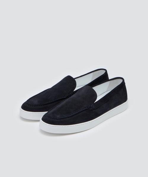 新品未使用 PELLICO SUNNY スリッポン ネイビー　43 PELLICO SUNNY スリッポン BARTEX メンズ スウェード 2.5cm NAVY