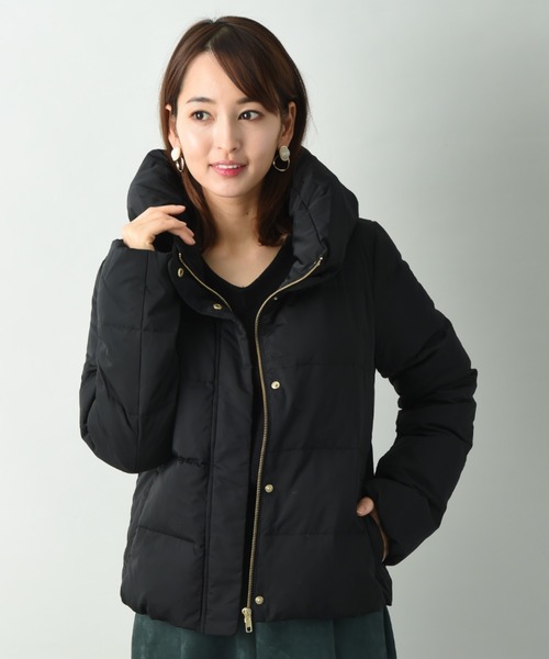 「INTERPLANET」 ダウンジャケット FREE ブラック レディース_画像6