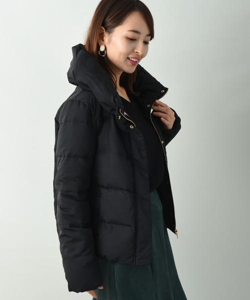 「INTERPLANET」 ダウンジャケット FREE ブラック レディース_画像9