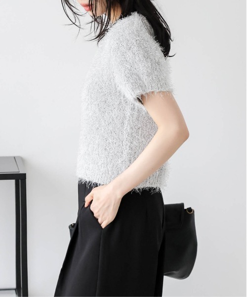 トップス shibaGREYxBEIGE tシャツ シャギーニットトップス レディース : ZOZOTOWN Yahoo