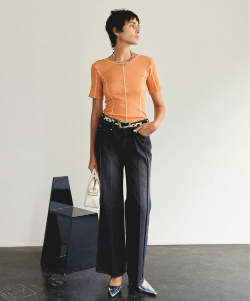 MAISON SPECIAL ジーンズ デニム デニムパンツ Low Waist Semi