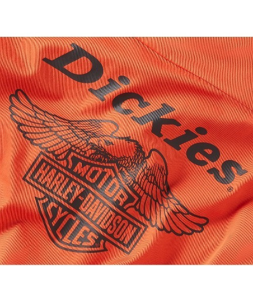 Harley Davidson シャツ Dickies(R) x H-D(R)イーグルSS ワーク