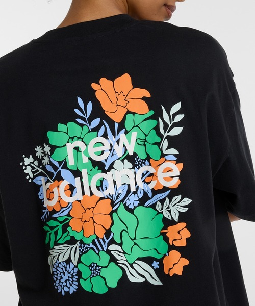 Tシャツ・カットソー New Balance UNI FROZEN Flower Illustration Short Sleeve Tee New Balance tシャツ ニューバランス ショートスリーブTシャツ_