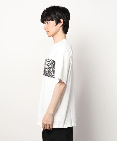 レーベルTシャツ THE NORTH FACE PURPLE LABEL 「THE LABEL」 半袖Tシャツ L