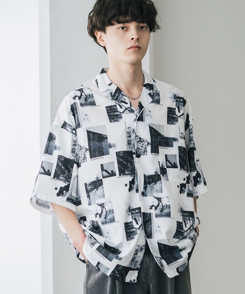 【1点限りの早い者勝ち‼️】ティントリアマッテイ 花柄シャツ 総柄シャツ 41 Rocky Monroe シャツ 接触冷感 オーバーサイズ 花柄 ペイズリー