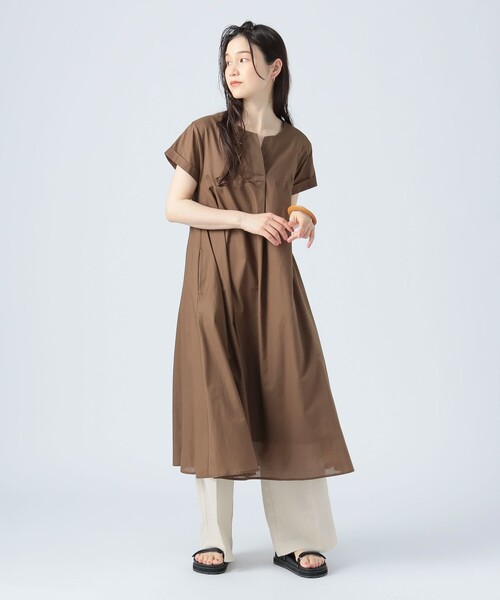 BEAMS HEART（ビームス ハート） ワンピース スキッパーネック 2WAY
