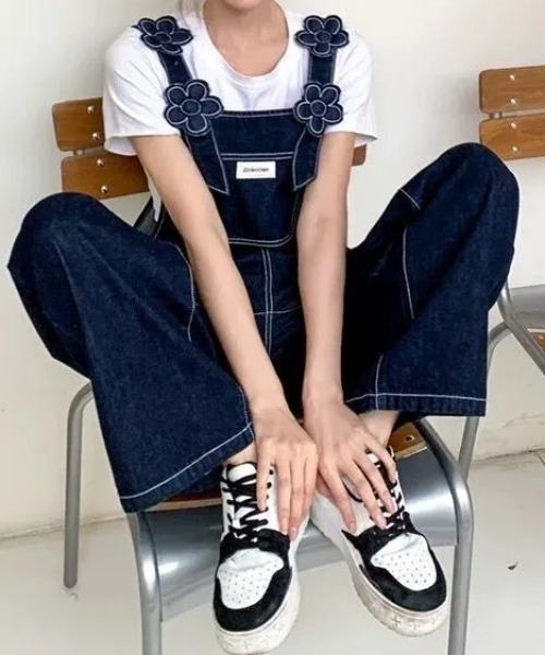 オールインワン ノーカラースリーブオールインワン レディース ADAM ET