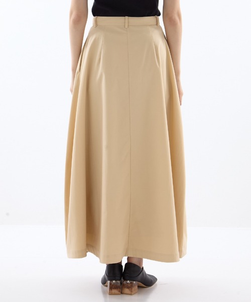 【匿名発送】CLANE ボリュームフレアロングスカート　1 セール】VOLUME FLARE MAXI SKIRT（スカート）｜CLANE（クラネ