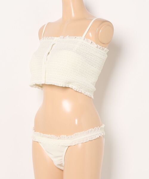 RAVIJOUR CORSET ビキニセット ホワイト S 直営店購入バッグ付き RAVIJOUR CORSET ビキニセット ホワイト S - メルカリ