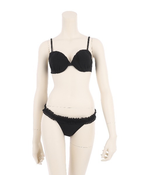 RAVIJOUR コルセットビキニ（黒） Ravijour（ラヴィジュール）の「CORSET ビキニセット（水着