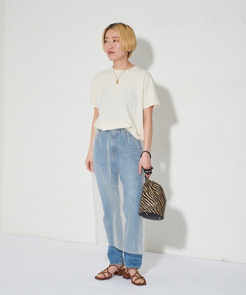 LE TALON（ル タロン） サンダル GRISE3.5cmクロスメタルストリング