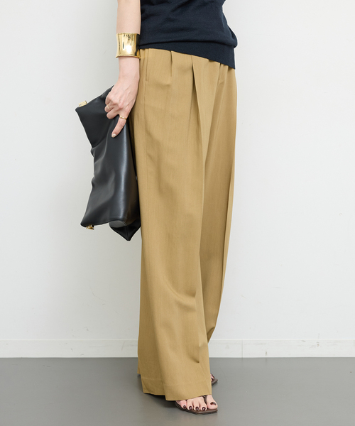 Deuxieme Classe パンツ Peters suit タックパンツ レディース