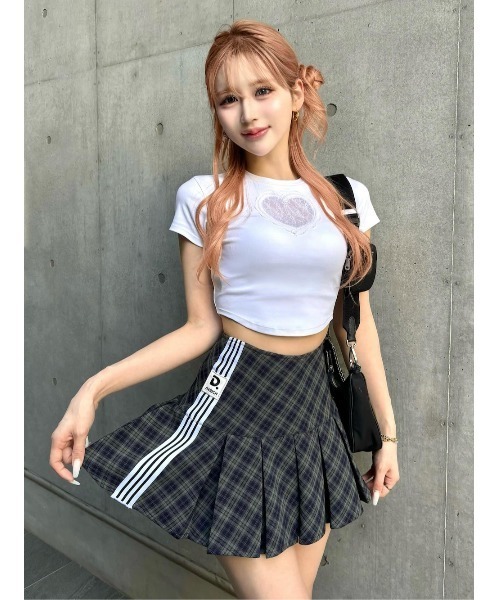 Darich 新品未開封 レースチョーカーコンパクトTシャツ Darichダーリッチ レースチョーカーコンパクトTシャツ ブラック