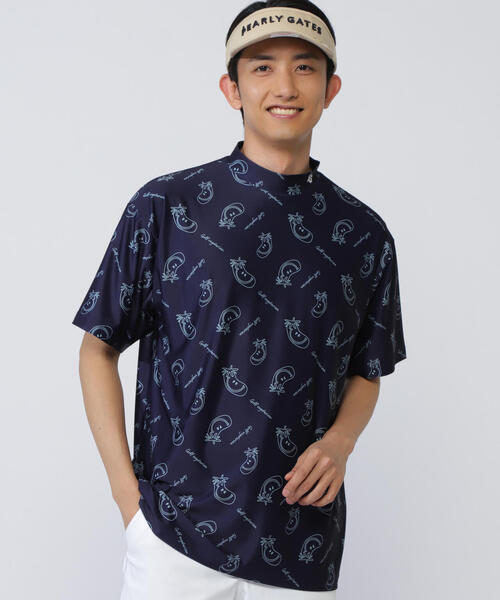 PEARLY GATES tシャツ 「PEARLY GATES」トリコット4WAYブロック
