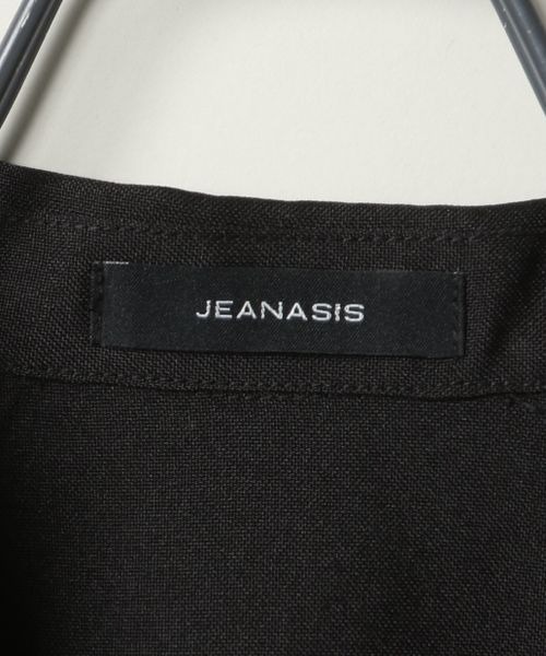 JEANASIS フード付きブラックジャケット JEANASIS（ジーナシス）の「ドライオックスジャケット【SET UP