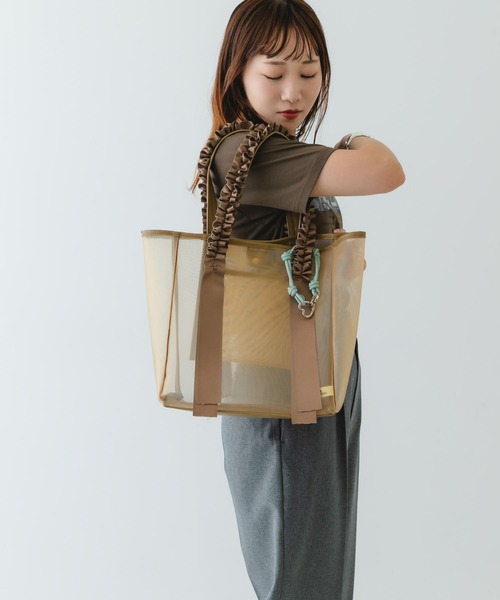 RODE SKO（ロデスコ） トートバッグ フリルハンドルシアーバッグ