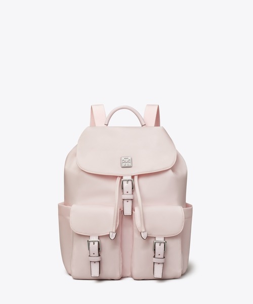 ピンク レザー リュック・バックパック トリーバーチ Tory Burch TORY BURCH トリーバーチ レザー リュック バックパック ピンク