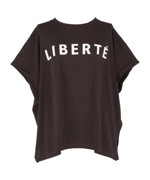 tシャツ ロールアップスリーブ ロゴTシャツ レディース ロールアップスリーブロゴTシャツ レディース メール便不可