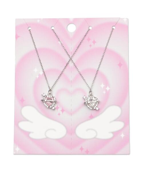 WEGO（ウィゴー） ネックレス WEGO/パキッと♪プリティペアネックレス