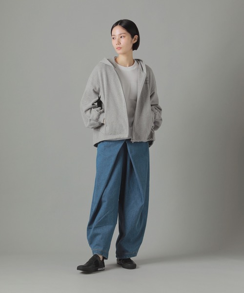 「ZUCCa」 プルオーバーパーカー M size ブラック レディース ZUCCa 「ZUCCa」 プルオーバーパーカー M size ブラック