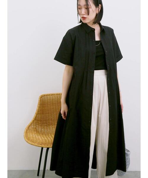 Samansa Mos2 blue（サマンサモスモスブルー） ワンピース サイド