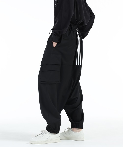 Y-3 カーゴパンツ REFINED WOOL CARGO PANTS メンズ : ZOZOTOWN