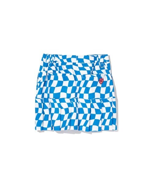 DEVEREUX GOLF スカート DVRX Deform Checker Pleatedスカート