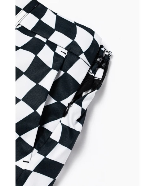 DEVEREUX GOLF スカート DVRX Deform Checker Pleatedスカート