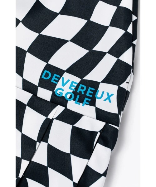 DEVEREUX GOLF スカート DVRX Deform Checker Pleatedスカート
