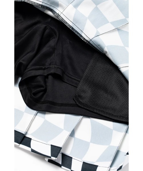DEVEREUX GOLF スカート DVRX Deform Checker Pleatedスカート